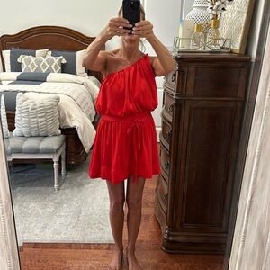 Banana Republic red dress